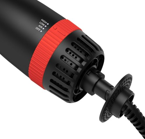 Фен щетка для сушки волос VGR V-416 1000W 3 в 1 утюжок плойка стайлер электрическая расческа с насадкой для укладки, завивки и выпрямления
