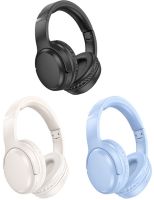 Накладні бездротові навушники Bluetooth Borofone BO25 Rhyme, повнорозмірні блютуз стереонавушники Борофон 300mah з мікрофоном і регулюванням довжини