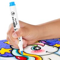 Професійний набір скетч маркерів Creative Acrylic Marker 24 шт для малювання у відрі, акрилові маркери фломастери лінери AND635 - 24 кольори