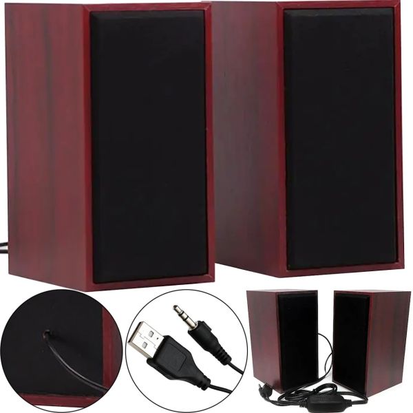 Провідні комп'ютерні колонки Speaker FT - 168 2.0 з регулюванням гучності для комп'ютера 6w для PC, Стерео колонка акустика для ПК FT168 від USB