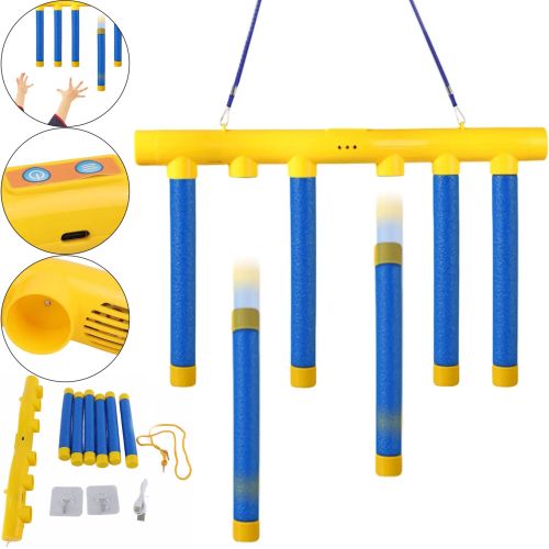 Развивающая игра тренажер JIMITU Успей поймать для тренировки внимания и реакции ребенка, Игра Падающие палки для детей и взрослых от аккумулятора