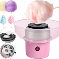 Мини аппарат для приготовления сладкой ваты Cotton Candy Maker LY-102 Pink, Машинка для изготовления сахарной ваты 500W для дома Розовый