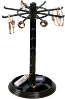 Обертається підставка тримач 1 Tier Jewelry Rack AND944 для зберігання ювелірних виробів 1 рівень, тримач для демонстрації браслетів і ключів