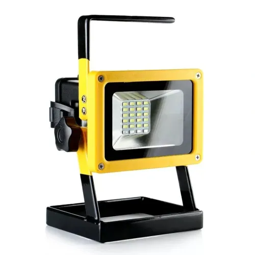 Переносной сверхмощный прожектор Bailong BL-204 100W XML T6-WS Ручной аккумуляторный фонарь с полицейской мигалкой для кемпинга 3 режима работы