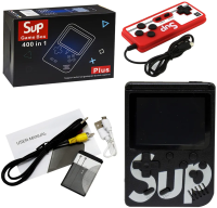 Портативна ігрова ретро приставка Dendy Sup M3 Game Box Retro на 400 ігор з джойстиком 8Bit, Денді, Sega, ігрова консоль