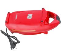 Двостороння електросковорода для других страв Red Copper 5 Minuts Chef 800W електрична плита, скороварка, бутербродниця з антипригарним покриттям