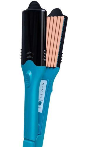 Плойка випрямляч 3D Hair Printing Iron XL - 619 для випрямлення волосся з насадками з малюнком, щипці 5 пластин з керамічним покриттям і рукавичкою