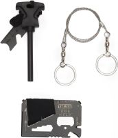 Туристичний набір для виживання Survival Kit 60 в 1 універсальний комплект інструментів підсумок, мультитул, аптечка для туристів і військових