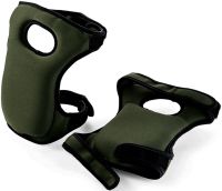 Садові наколінники Knee Pads універсальна захисна пара наколінників з піни для будівництва, городу, ремонтних і садових робіт 23х46 см Хакі