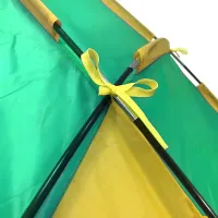 Пляжний двомісний намет-тент «Ракушка» Send Tent WM-0T103, зелений, 210×120×105 см — автоматичний туристичний намет-тент із каркасом для кемпінгу