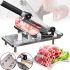 Ручной кухонный станок ломтерезка Food Slicer LY-38 слайсер для нарезки мясных, колбасных и сырных изделий, Станок резак YK114 для замороженного мяса