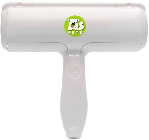 Щетка для сбора и удаления шерсти животных Pet Hair Remover Roller многоразовый ролик с контейнером для чистки одежды, ковров и мебели от ворса