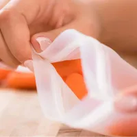 Багаторазові вакуумні пакети Slip Lock Storage Bag ly-435 15 штук для збереження продуктів Комплект силіконових пакетів для зберігання їжі прозорі