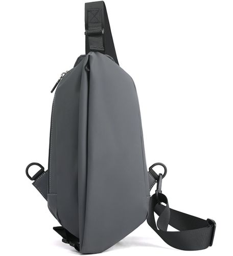Мужская сумка через плечо Baellery Cross Body Bag JXA1808 нагрудная водонепроницаемая повседневная бананка на грудь из искусственной кожи 13Х17 см