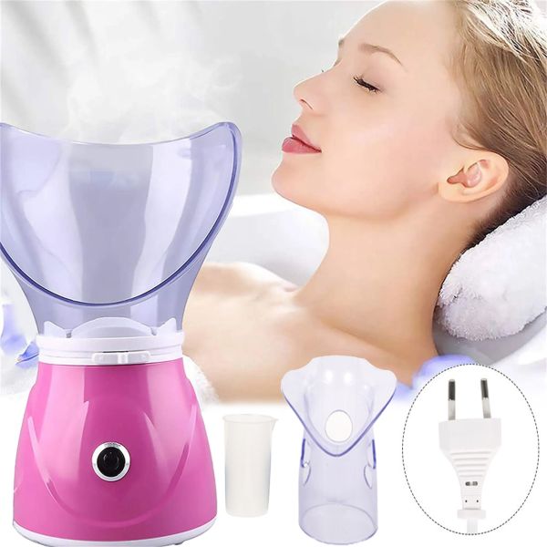 Парова сауна для обличчя Professional Facial Steamer BY-1078 з іонізатором і регулюванням пари, розпарювач для чищення шкіри, прилад для інгаляцій