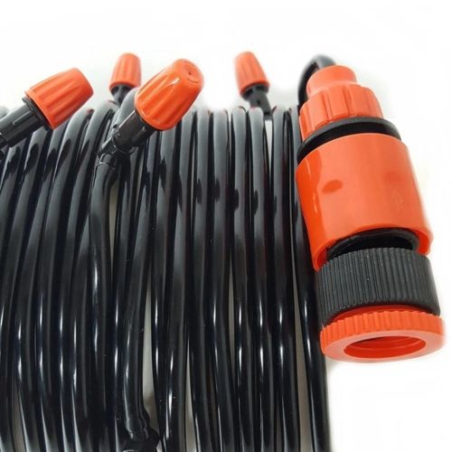 Садовий туманоутворювач 10 м Patio Mist Mistcooling Kit BD - 182 автоматична система крапельного поливу, зрошувальна система, автополив Muciakie