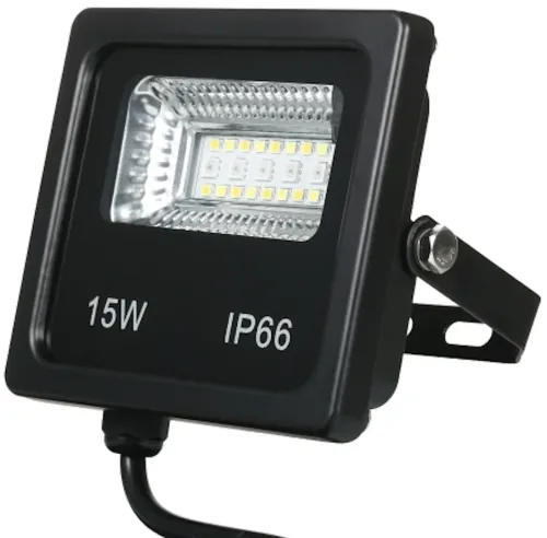 Уличный светодиодный прожектор RGB Flood LB-7980 Light с Bluetooth управлением от телефона, LED Фонарь 15W с монтажным креплением для освещения IP66 от сети