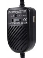 Автомобільний зарядний пристрій для ноутбуків Note book car charge EL-80W, універсальна зарядка адаптер для ноутбука в авто 80Вт від прикурювача