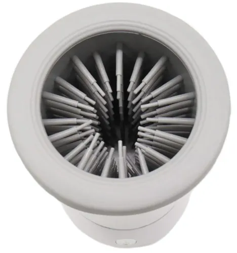 Автоматична лапомойка Pet Foot Wash 827-6 з силіконовими щетинками для миття лап собак і кішок акумуляторна мийка стакан Очищувач для тварин