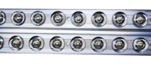 Светодиодная потолочная лампа с линзами Tube Light T10 120 см 6500K Электрический модульный светильник фонарь на стену SMD 36W от сети 220V Белая