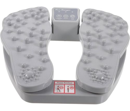 Вібраційний масажер для ніг Plantar Acupoint Foot Massager LKL-1666 електричний акупунктурний вібромасажер для стоп з функцією підігріву від мережі
