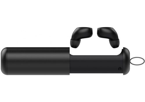 Бездротові Bluetooth навушники з кейсом Awei T5 Black вакуумні навушники-гарнітура з шумозаглушенням і мікрофоном блютуз в чохлі док-станція чорні