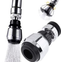 Універсальна поворотна насадка на кран для економії води Water Saver, аератор на змішувач з поворотом для регулювання води, Экономитель води