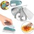 Брелок-органайзер Kitchenware з кухонного приладдя 5 предметів, Набір для кухні Терка, відкривачка, ніж, овощечистка на брелоку для кемпінгу