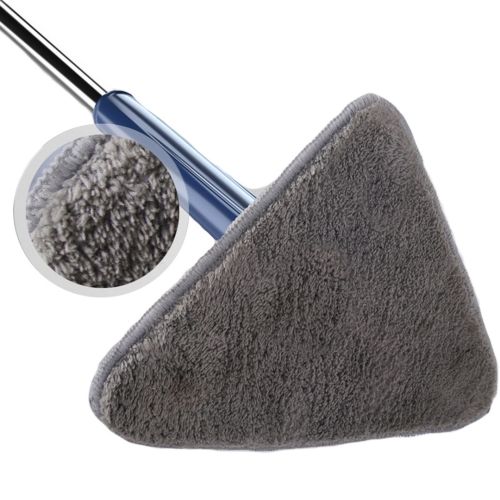 Треугольная телескопическая швабра для сухой и влажной уборки Multi function Mop MA-89 Регулируемая с отжимом 360 градусов для всех поверхностей