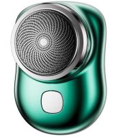 Акумуляторна Дорожня електробритва депілятор Mini Shaver P10 XL-510 3W для сухого і вологого гоління, Бездротова роторна USB міні бритва тример