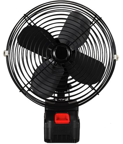 Настільний акумуляторний вентилятор Electric Fan VAP-8-1 48V 8″ бездротовий підлоговий охолоджувач повітря з автоповоротом і 2 швидкостями AND 0515