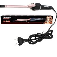 Професійна тонка плойка GEMEI GM-2825 ceramic pro 9мм для дрібних кучерів, Афроплойка з турмаліновим покриттям, щипці для завивки волосся Gemmy