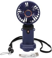 Настільний акумуляторний вентилятор Mini Fan N-15 міні охолоджувач повітря з дисплеєм, підставкою для телефона та ароматизацією повітря від USB YH-2
