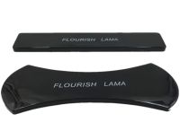 Автомобильный силиконовый держатель липучка подставка для телефона Flourish Lama Black 2в1, Автодержатель коврик на приборную панель машины Черный