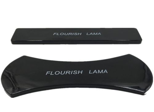Автомобильный силиконовый держатель липучка подставка для телефона Flourish Lama Black 2в1, Автодержатель коврик на приборную панель машины Черный