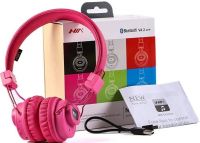 Бездротові Bluetooth стерео навушники Nia X5SP складні стереонавушники 5 в 1 з мікрофоном, МР3 плеєром, FM радіо блютуз, колонкою для телефону
