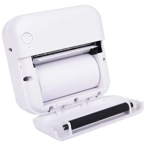 Беспроводной мини принтер Cat Mini Printer MAG-693 57mm с Bluetooth, Карманный детский термопринтер для печати без чернил для смартфона 1200mah