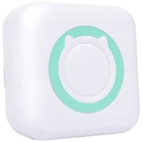 Беспроводной мини принтер Cat Mini Printer MAG-693 57mm с Bluetooth, Карманный детский термопринтер для печати без чернил для смартфона 1200mah