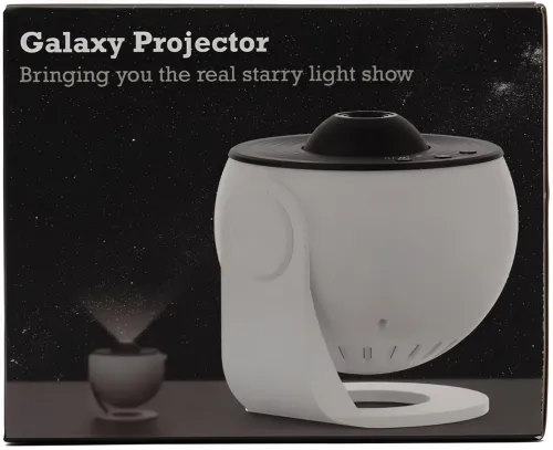 Проектор зоряного неба Galaxy Projector 360° Akenori PG-2000 світлодіодний нічник із таймером, домашній планетарій 13 космічних картриджів Чорний