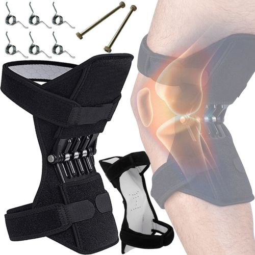Коленные стабилизаторы Powerknee Nasus Sports усилитель бандаж, фиксатор коленного сустава, универсальный комплект для поддержки и усиления на колени