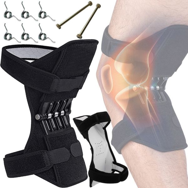 Колінні стабілізатори Powerknee Nasus Sports підсилювач бандаж, фіксатор колінного суглоба, універсальний комплект для підтримки та посилення на коліна