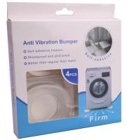 Антивібраційні підставки 4 штуки Anti Vibration Bumper Firm a-69 для пральної машини протиковзкі опори для меблів техніки AND815 прозорі