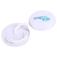 Знімні вініри на верхні і нижні щелепи SnapOn Smile Veneers LY-11 для зубів, вініри Снеп він Смайл 2 щелепи з кейсом, накладні зуби верх, вниз