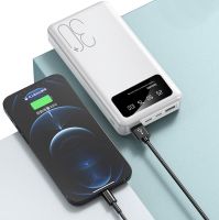 Зарядное устройство УМБ Power Bank 30000 mAh Martec Delicate 2xUSB с фонариком, Портативна батарея повербанк Внешний аккумулятор зарядка для телефона