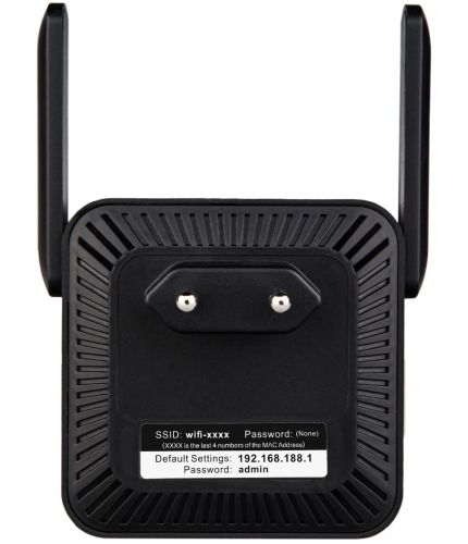 Бездротовий Wi-FI Репітер підсилювач сигналу Repeater LV-WR53Q до 300 Мбіт/з WLAN ретранслятор розширювач діапазону вай фай роутера до 300Mbsp