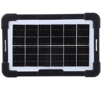 Автономна Сонячна зарядна станція LED ліхтар COBA CB-999B з 2 лампочками Power Bank, Прожектор і 2 лампочки з функцією повербанка Зелений