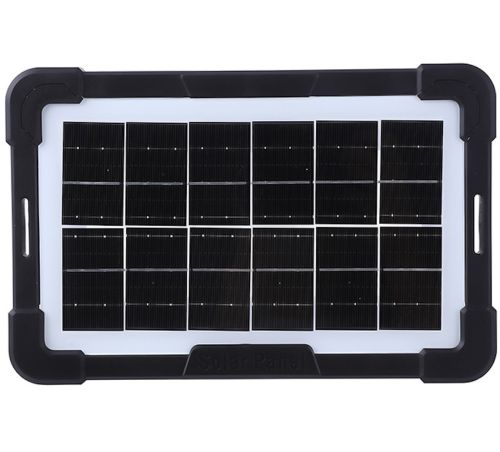 Автономна Сонячна зарядна станція LED ліхтар COBA CB-999B з 2 лампочками Power Bank, Прожектор і 2 лампочки з функцією повербанка Зелений