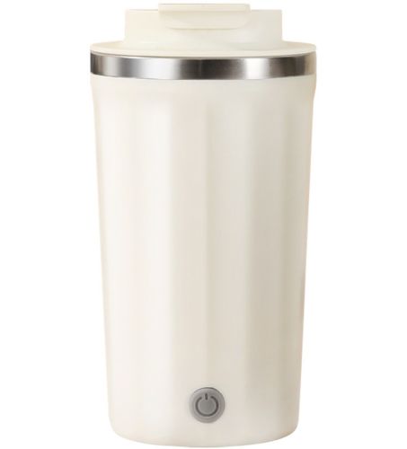 Автоматична чашка мішалка з кришкою Self Stirring Coffee Cup AND945 400 мл з міксером для розмішування кави та чаю, Термокружка з автосмешиванием