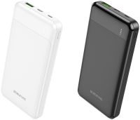 Зовнішній акумулятор повербанк Power Bank Borofone Bj19a 20000mAh PD20W + QC3.0 з швидкою зарядкою, портативний зарядний пристрій батарея 2 виходи