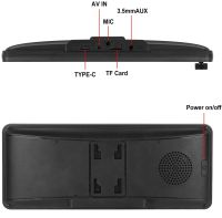 Автомобильный сенсорный монитор экран Carplay 601W 6.9" дюймов дисплей, Беспроводная автомобильная Bluetooth стереосистема FM IOS Android на присоске